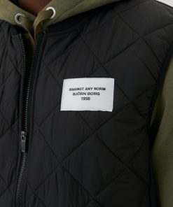 Björn Borg Sthlm Padded Vest Black Beauty