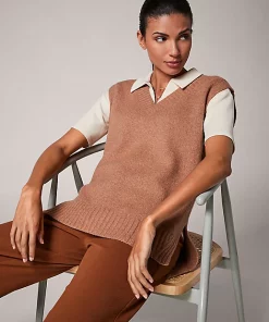 Comma, Knit Vest Cinnamon