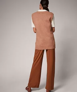 Comma, Knit Vest Cinnamon