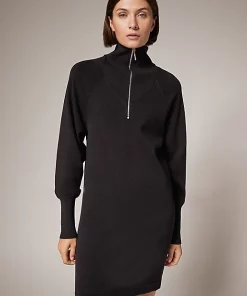 Comma, Knit Dress Black