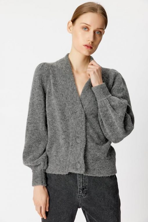 Gestuz Alphagz Cardigan Dark Slate Melange