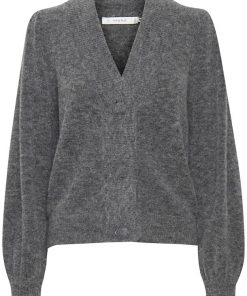 Gestuz Alphagz Cardigan Dark Slate Melange