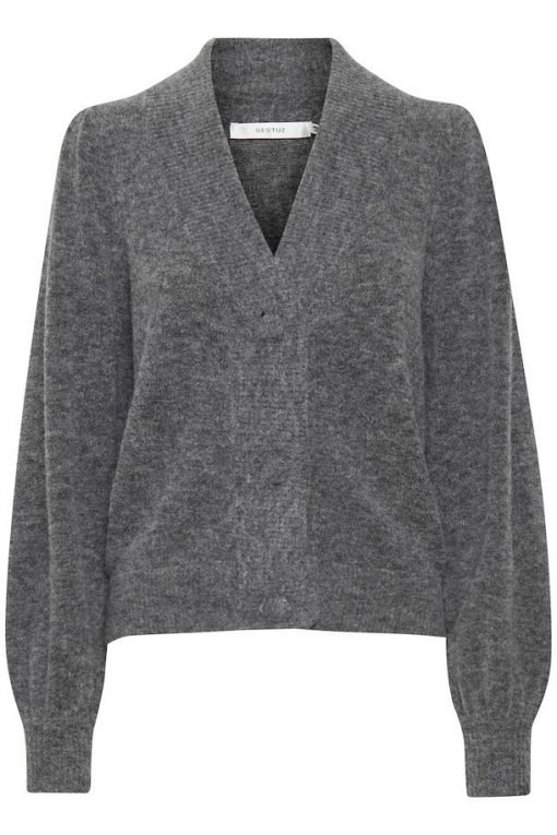 Gestuz Alphagz Cardigan Dark Slate Melange