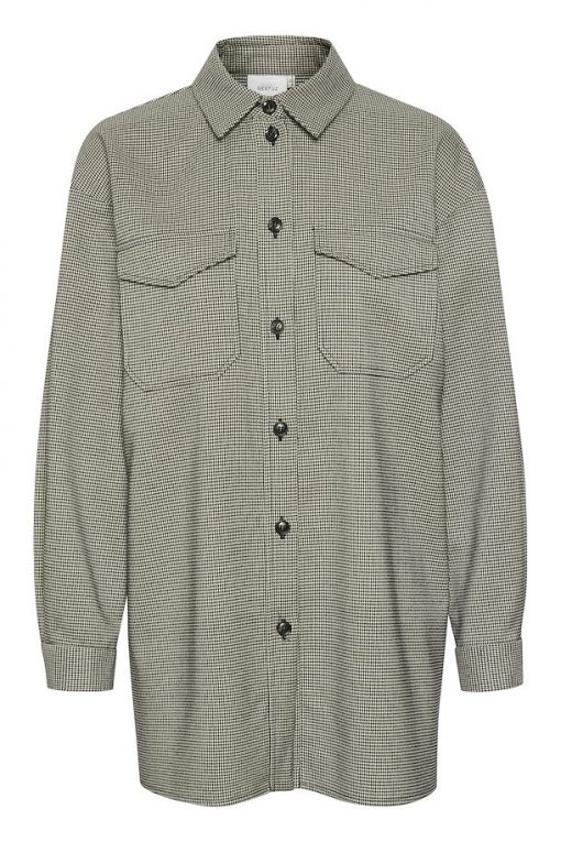 Gestuz Marisolgz Shirt Black/White Houndstooth