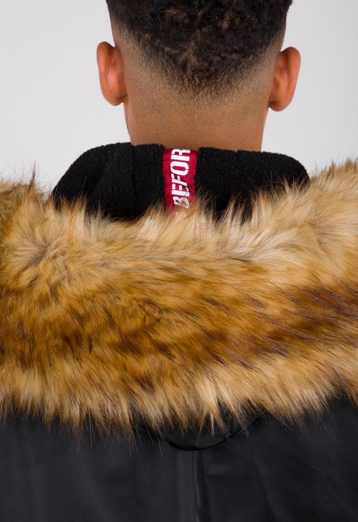 Alpha Industries MA-1 Hooded Arctic Black