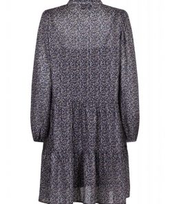 Neo Noir Federica Spice Flower Dress Grey