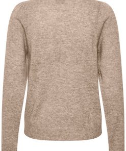 Part Two Evina Pullover Light Camel Melange