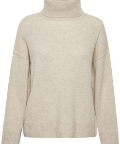 Part Two Katana Pullover Natural Melange