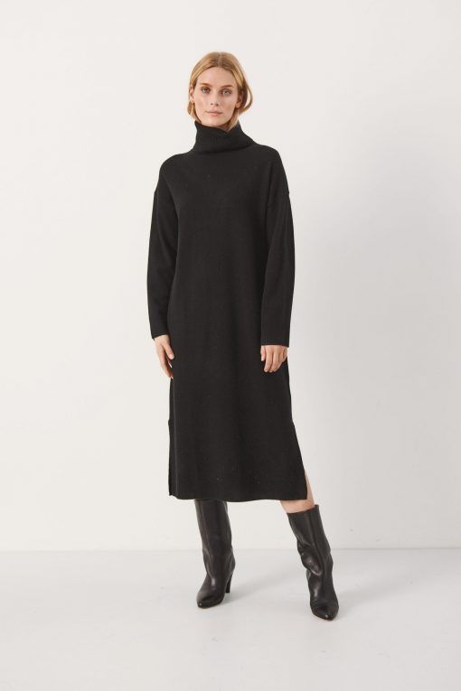 Part Two Kathia Knit Dress Black