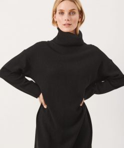 Part Two Kathia Knit Dress Black