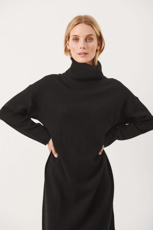 Part Two Kathia Knit Dress Black