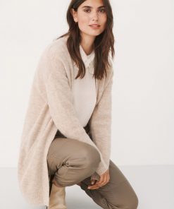 Part Two Eitona Cardigan Natural Melange