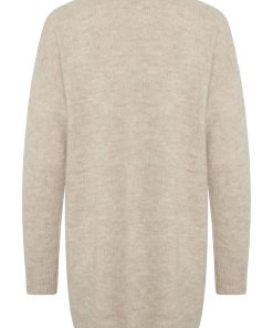 Part Two Eitona Cardigan Natural Melange