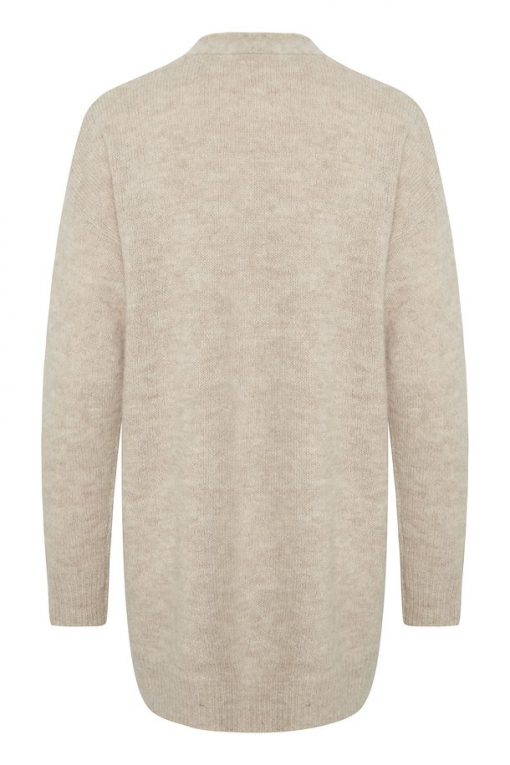 Part Two Eitona Cardigan Natural Melange
