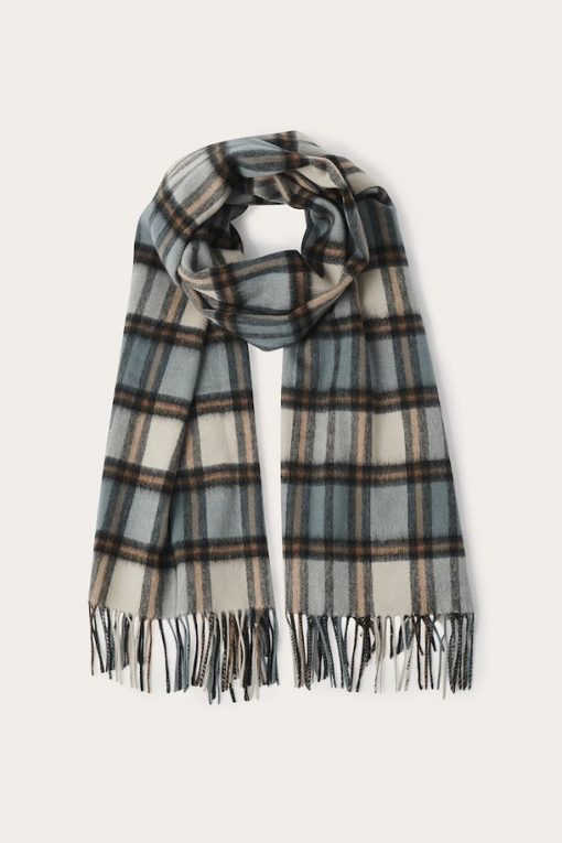 Part Two Kecita Scarf Neutral Check