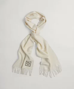 Gant Woman G Wool Scarf Cream