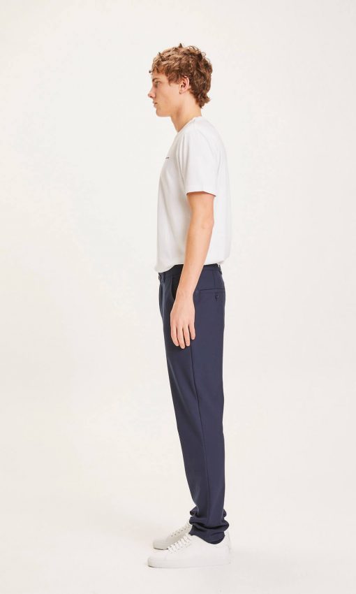 Knowledge Cotton Apparel Joe classic  club pants Navy