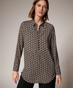 Comma, Blouse Tunic Black