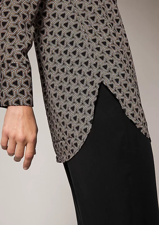 Comma, Blouse Tunic Black