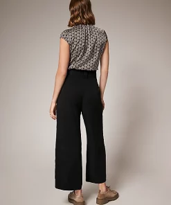 Comma Blouse Top Black