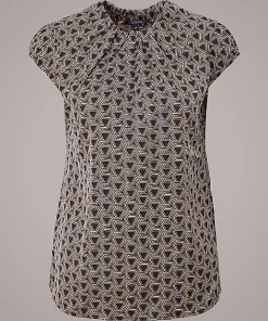 Comma Blouse Top Black