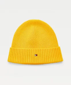 Tommy Hilfiger Pima Cotton/Cashmere Beanie Amber Glow