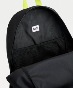 Tommy Jeans Essentials Contrast Handle Backpack Black
