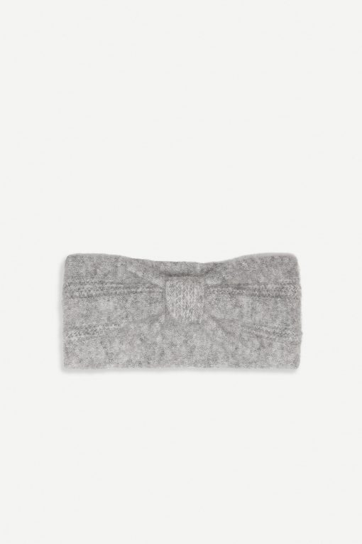 Samsoe & Samsoe Nor Headband Grey Melange