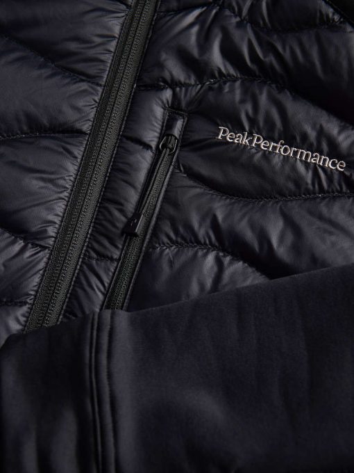 Peak Performance Helium Hybrid Down Hood Jacket Women Black