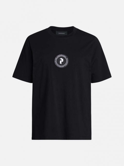 Peak Performance Seasonal Patch Tee Men Black