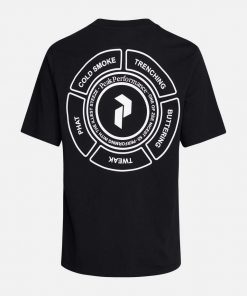 Peak Performance Seasonal Patch Tee Men Black
