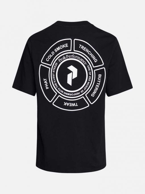 Peak Performance Seasonal Patch Tee Men Black