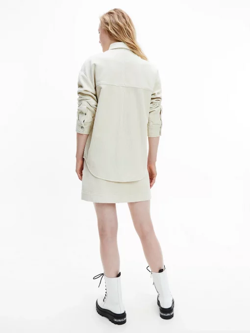 Calvin Klein Corduroy Overshirt Muslin