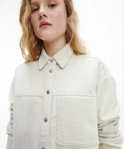 Calvin Klein Corduroy Overshirt Muslin