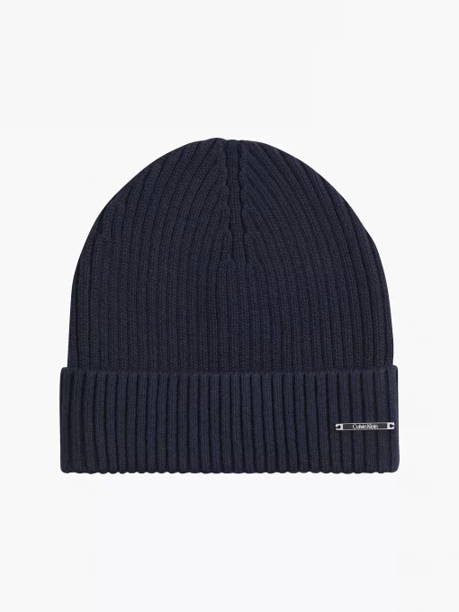 Calvin Klein Basic Rib Beanie Navy
