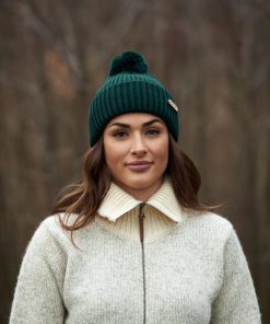 Superyellow Kide Beanie Dark Green