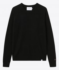 Les Deux Ethan Wool Knit Black