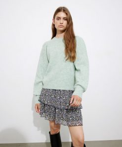 Envii Enbirke Knit Light Green Melange