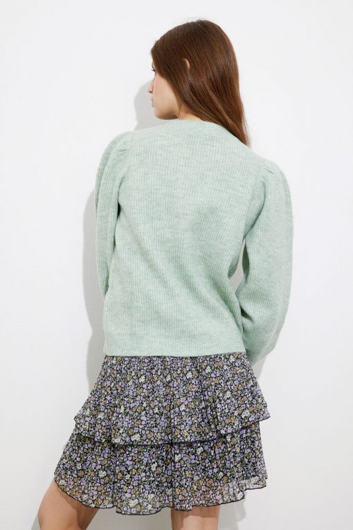 Envii Enbirke Knit Light Green Melange