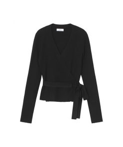 Envii Enbolson V-neck Knit Black