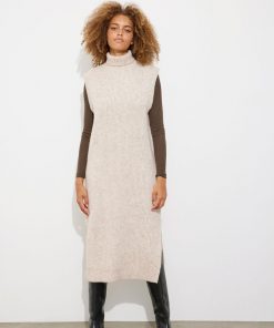 Envii Enetna Knit Dress Lead Grey Melange