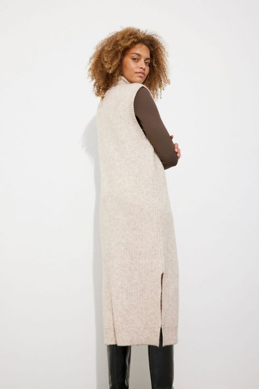 Envii Enetna Knit Dress Lead Grey Melange