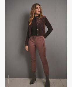 Red Button Tessy Jogger Cognac