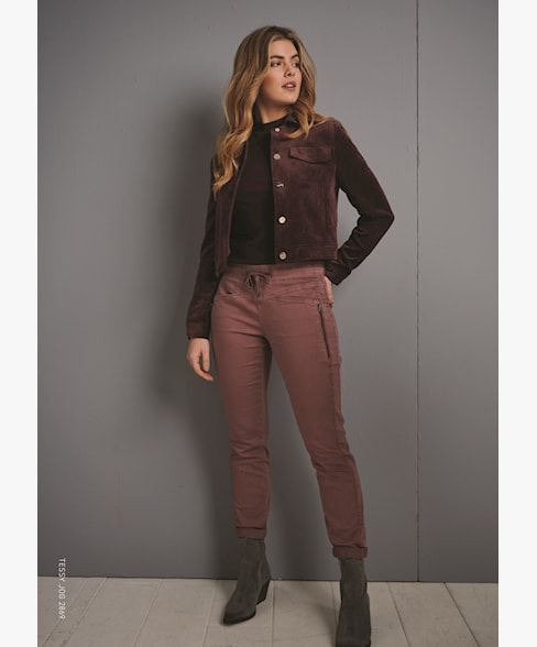 Red Button Tessy Jogger Cognac