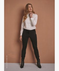 Red Button Bibi Jogger Knit Pant Black