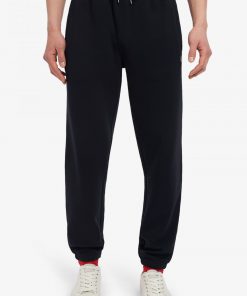 Fred Perry Loopback Sweatpants Black