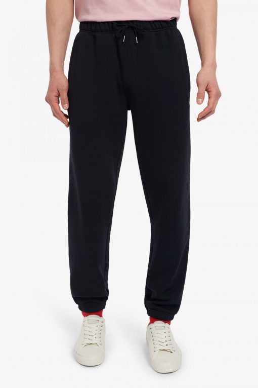 Fred Perry Loopback Sweatpants Black