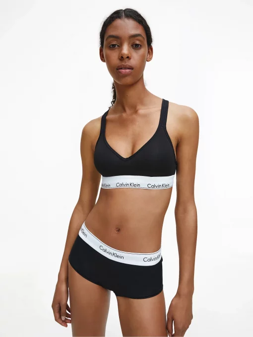 Calvin Klein Modern Cotton Hipster Panty Black