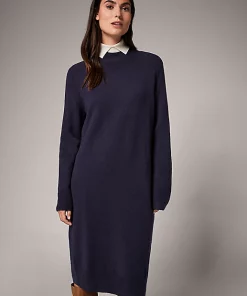 Comma, Knit Dress Navy