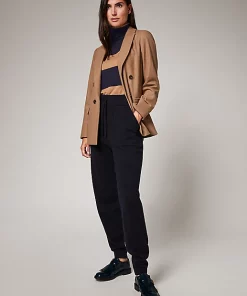 Comma, Polo Neck Top Cinnamon